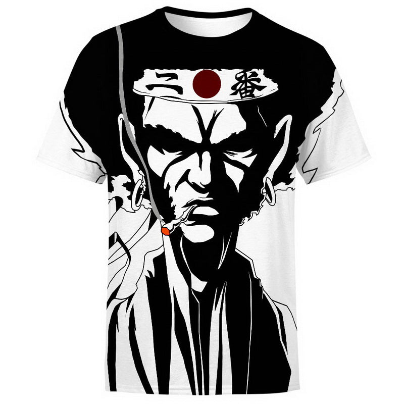 Afro Samurai Hoodie / T-Shirt V2
