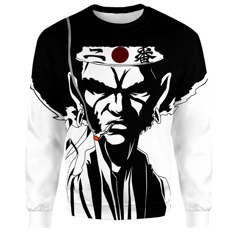 Afro Samurai Hoodie / T-Shirt V2