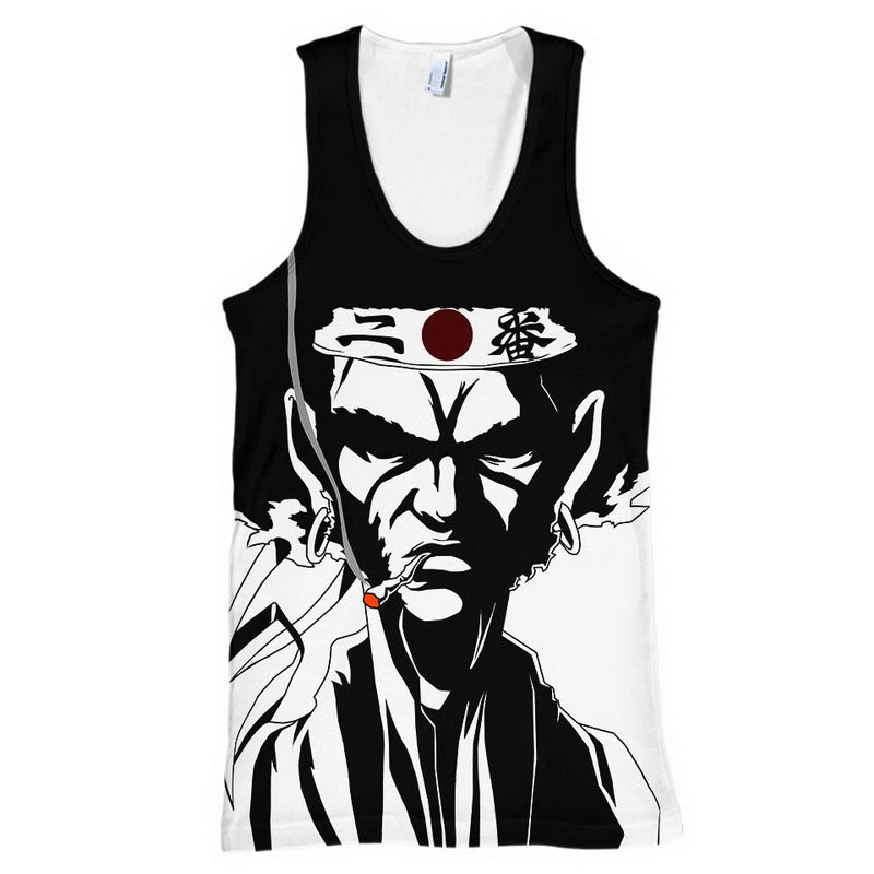 Afro Samurai Hoodie / T-Shirt V2