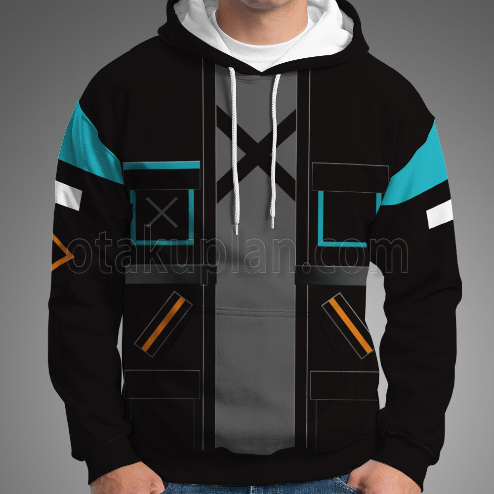 Arknights Doctor Black Cosplay Hoodie