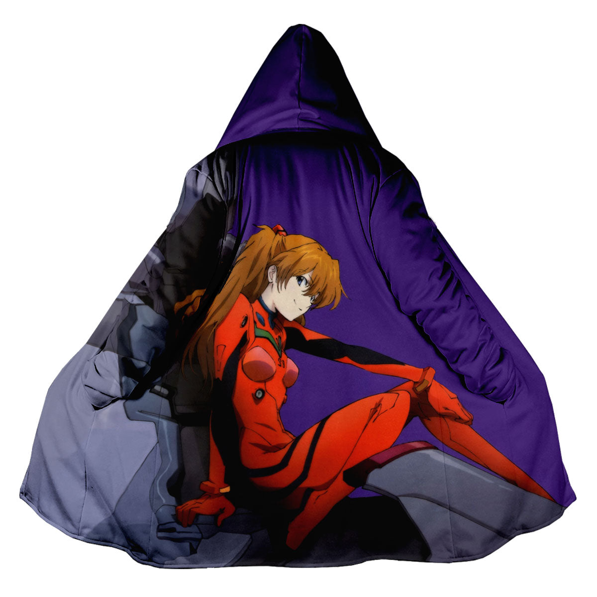 Asuka Eva Sitting In Cockpit Anime Apparel