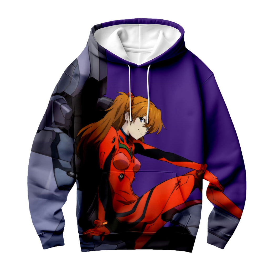 Asuka Eva Sitting In Cockpit Anime Apparel