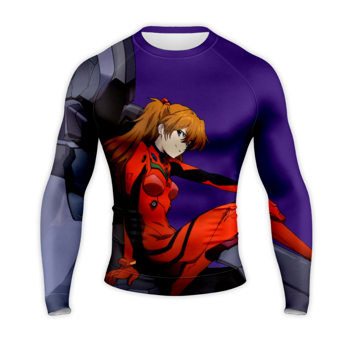 Asuka Eva Sitting In Cockpit Anime Apparel