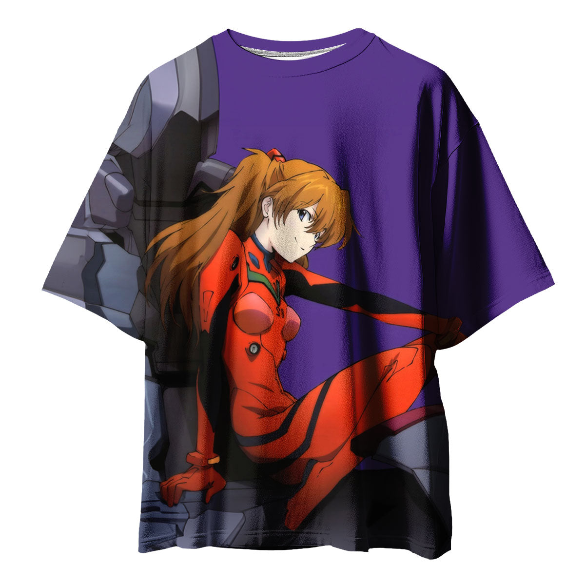 Asuka Eva Sitting In Cockpit Anime Apparel