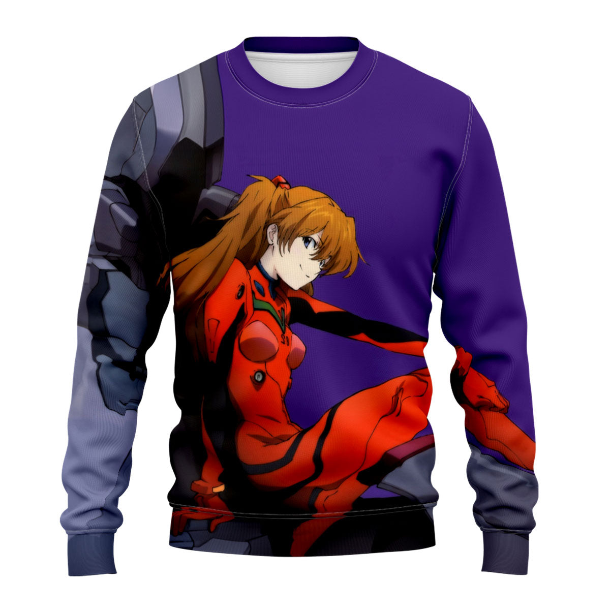Asuka Eva Sitting In Cockpit Anime Apparel