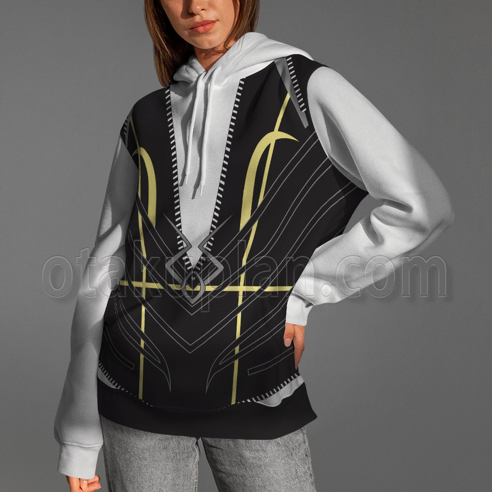 Baldurs Gate 3 Shadowheart Camp Outfit Cosplay Hoodie