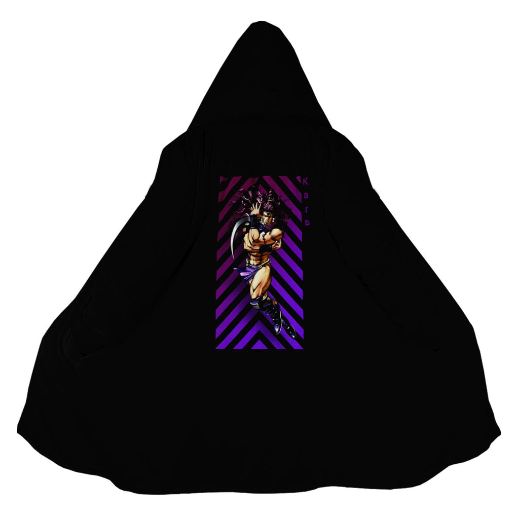 Baoh Asbr With Purple Stripes Standing In Battle Anime Apparel