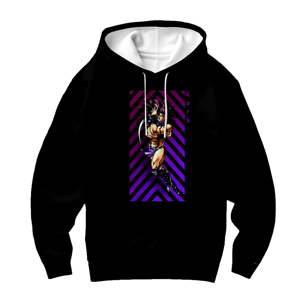 Baoh Asbr With Purple Stripes Standing In Battle Anime Apparel