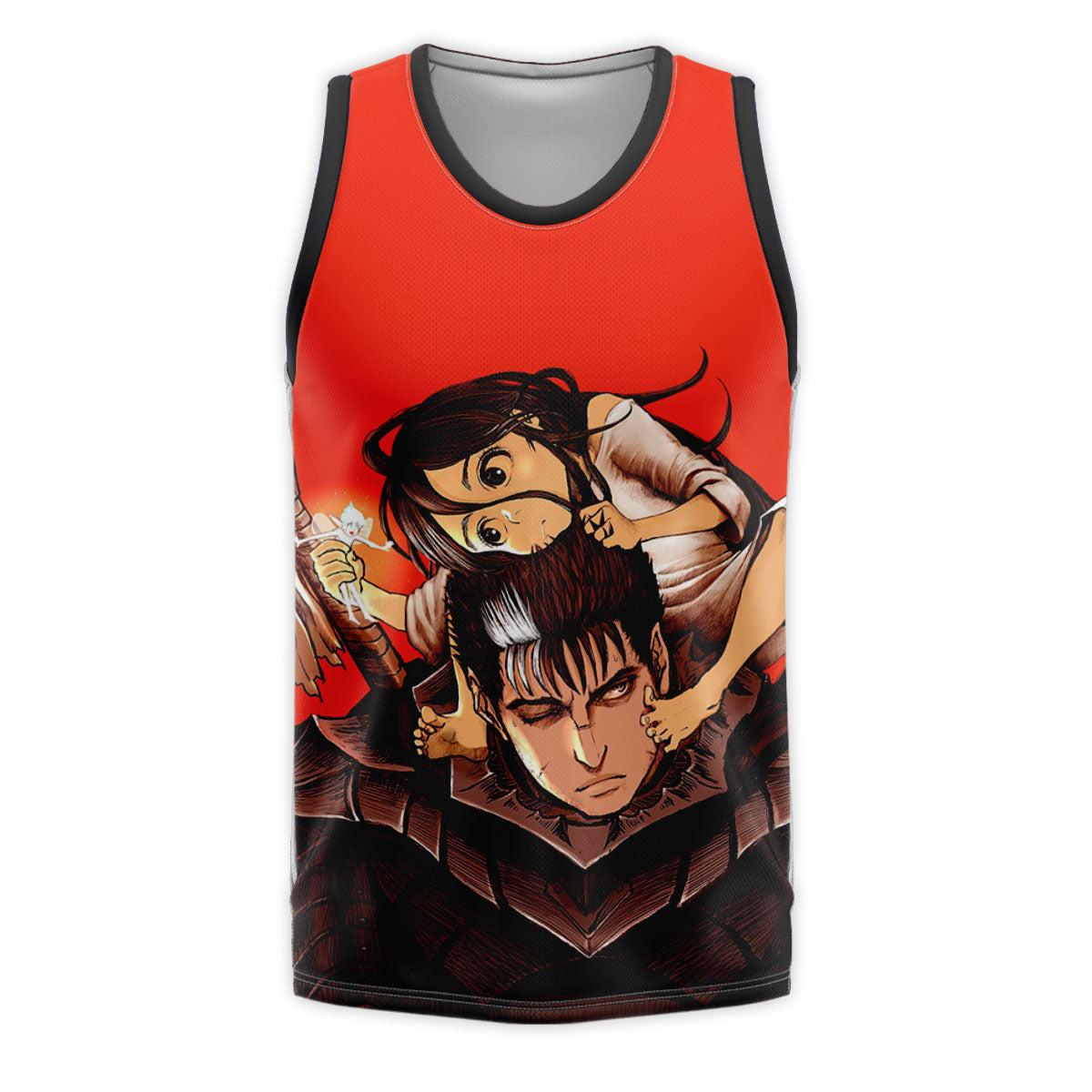Berserk Casca Resting On Shoulder Anime Apparel