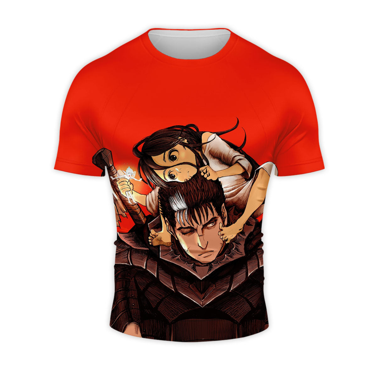 Berserk Casca Resting On Shoulder Anime Apparel
