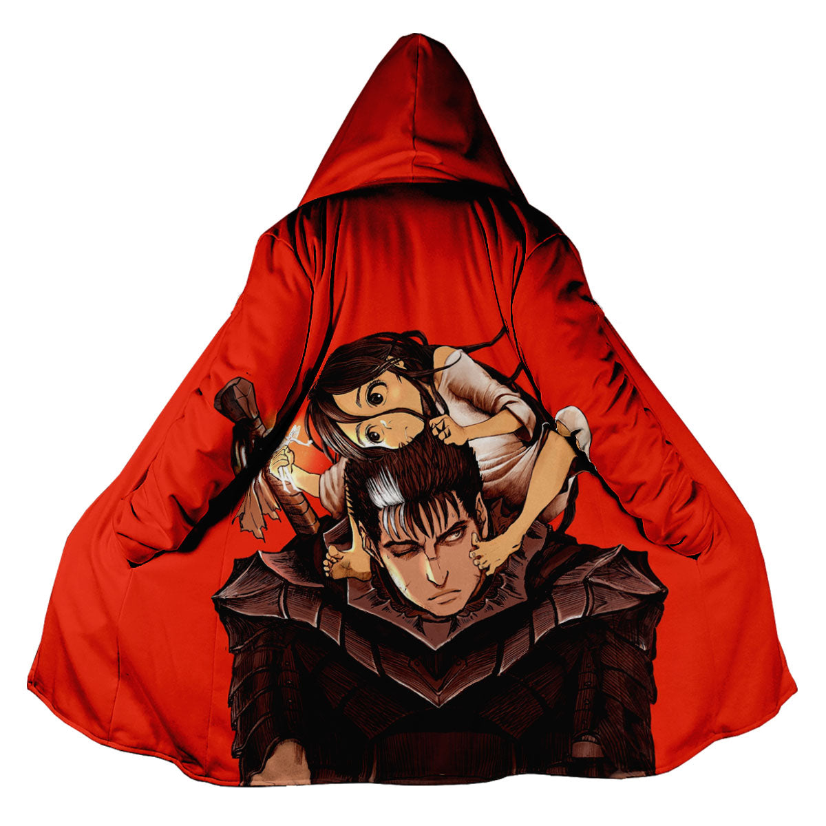 Berserk Casca Resting On Shoulder Anime Apparel