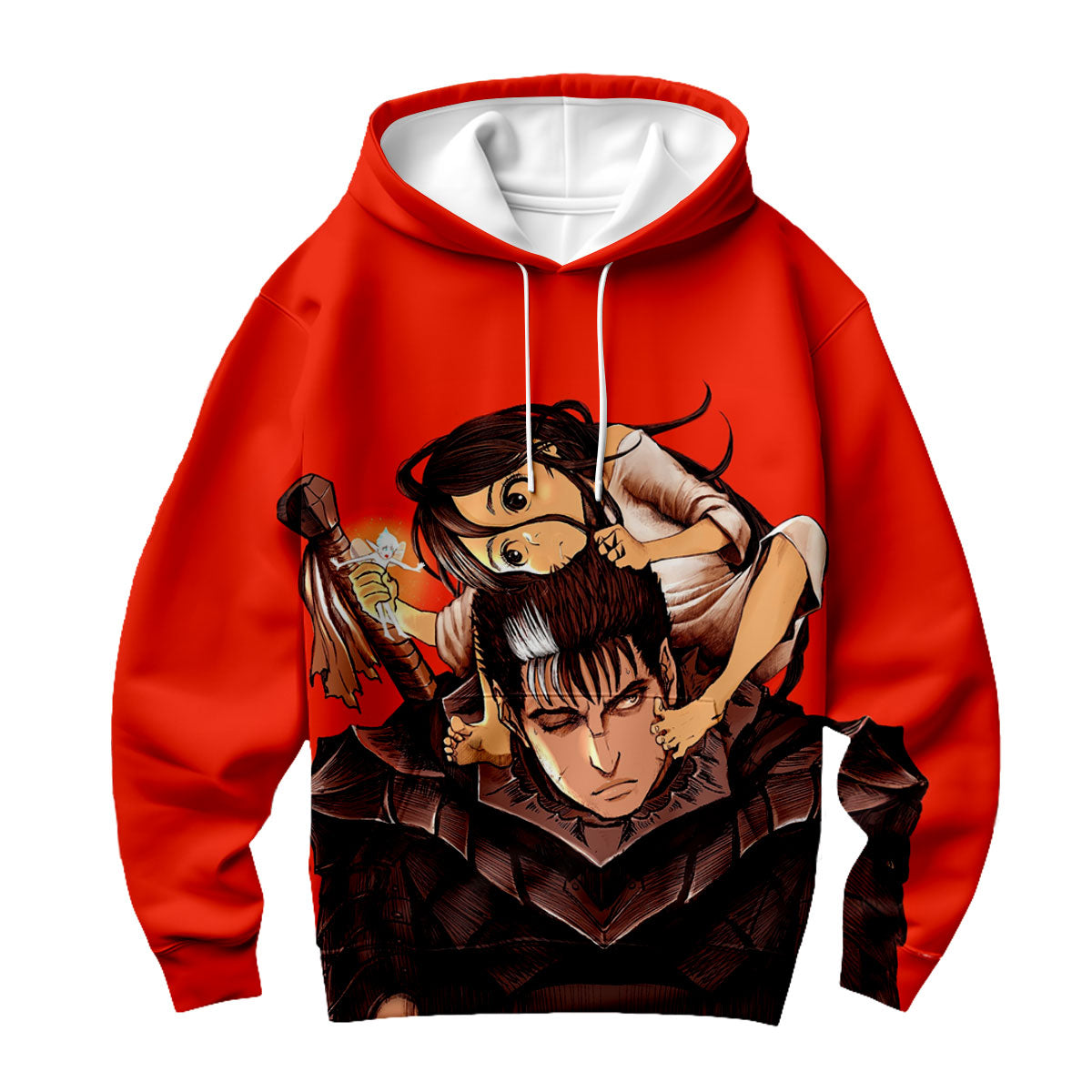 Berserk Casca Resting On Shoulder Anime Apparel
