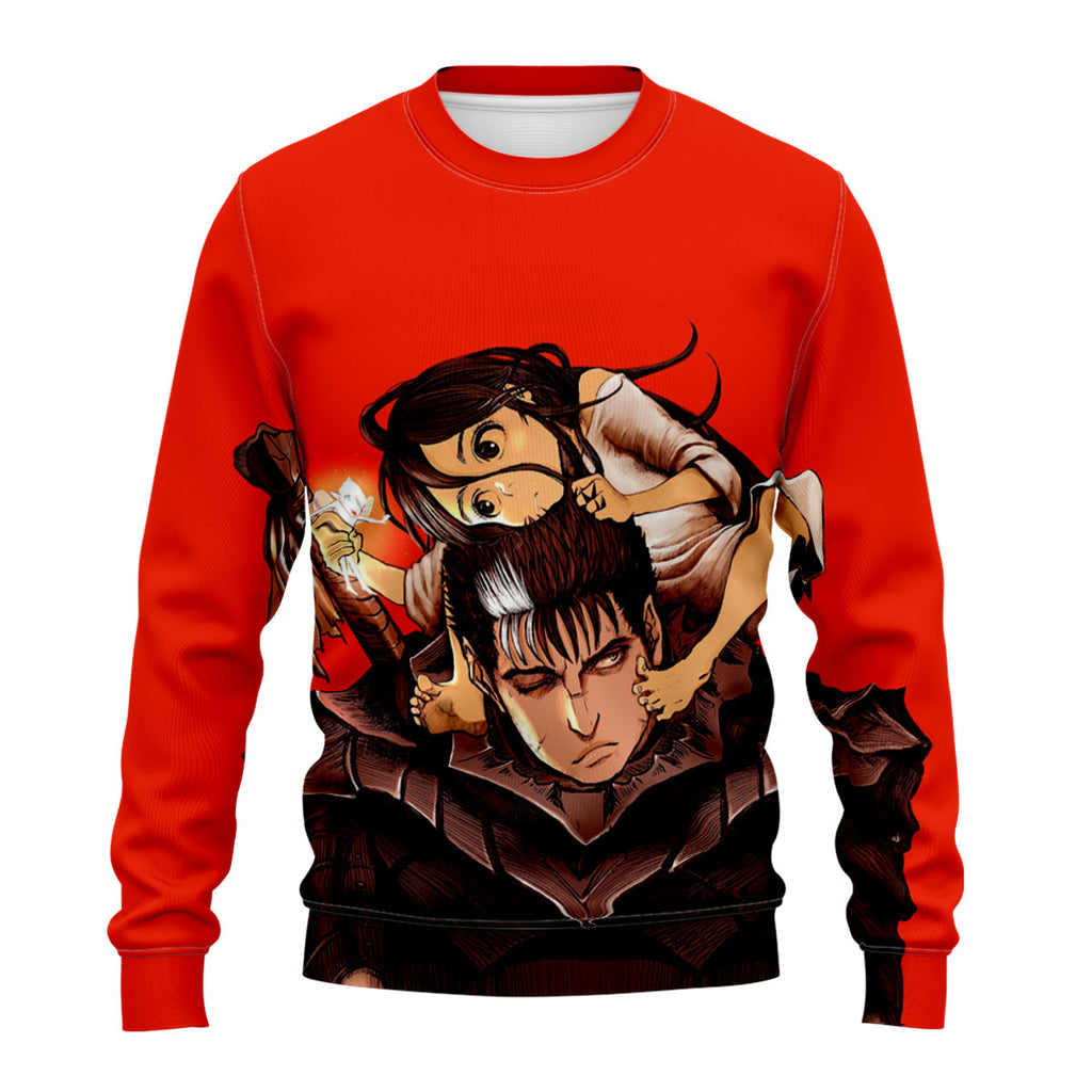 Berserk Casca Resting On Shoulder Anime Apparel