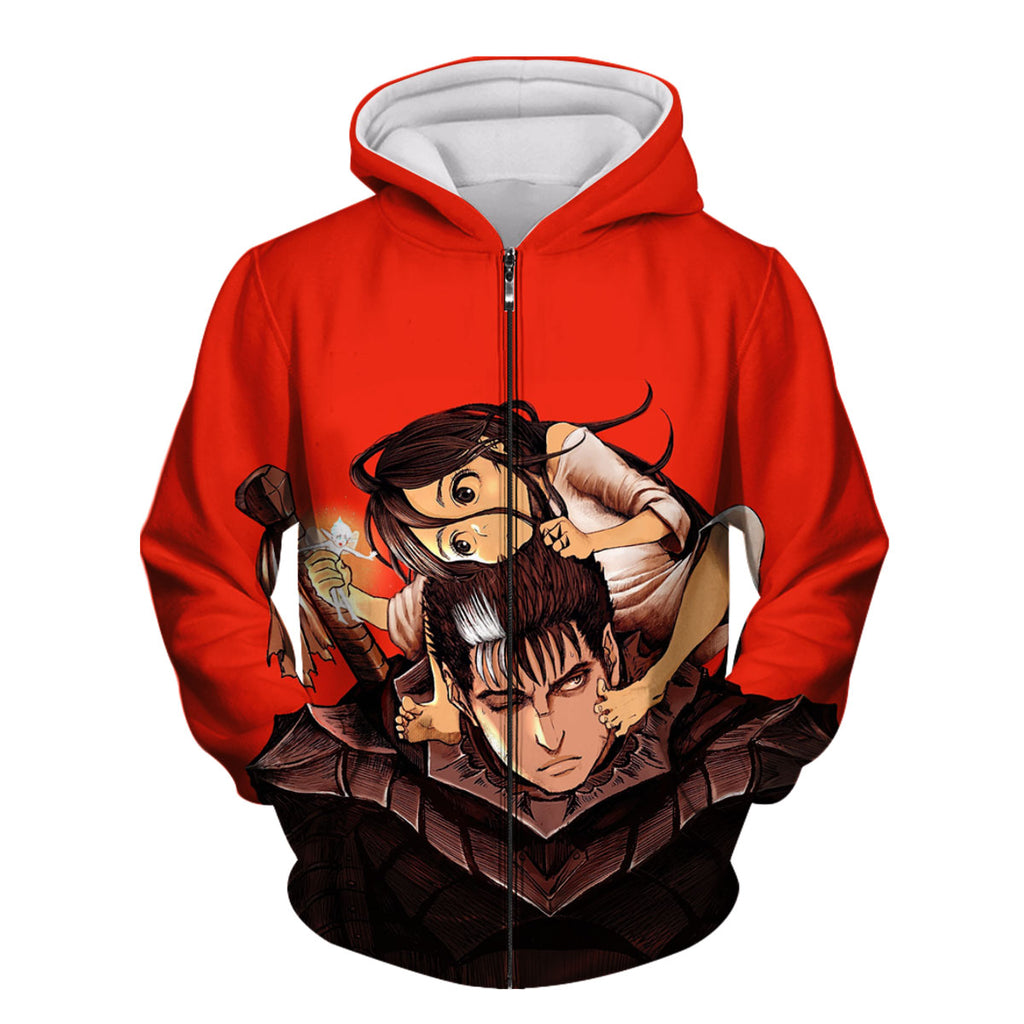 Berserk Casca Resting On Shoulder Anime Apparel