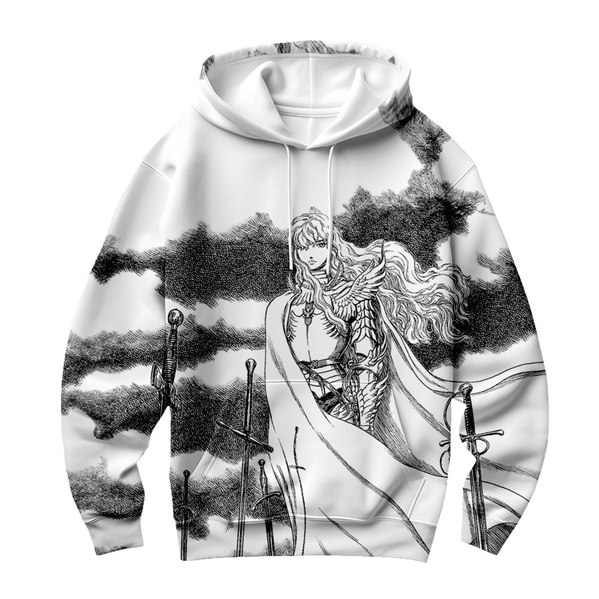 Berserk Griffith Amidst Swords Anime Apparel