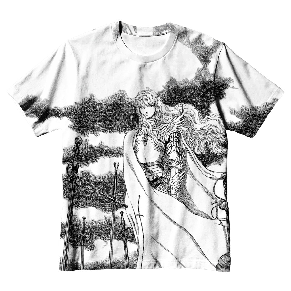 Berserk Griffith Amidst Swords Anime Apparel
