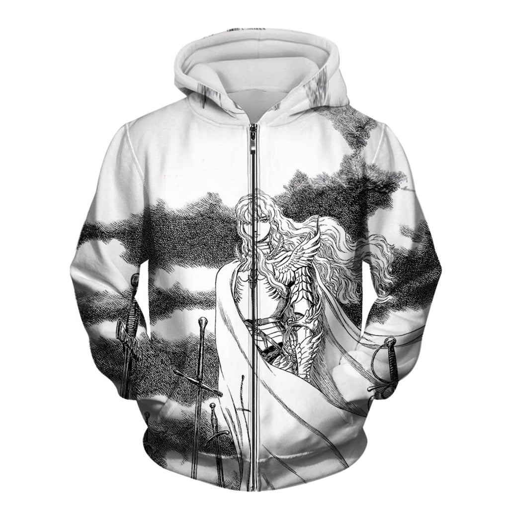 Berserk Griffith Amidst Swords Anime Apparel