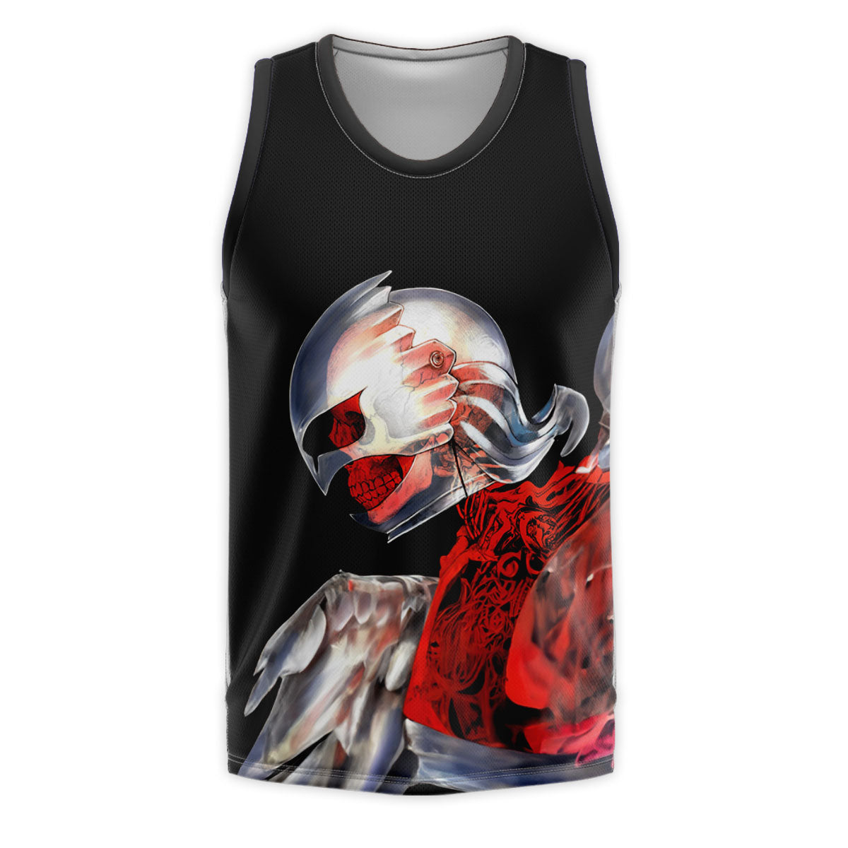 Berserk Griffith Crimson Silver Armored Berserker Anime Apparel