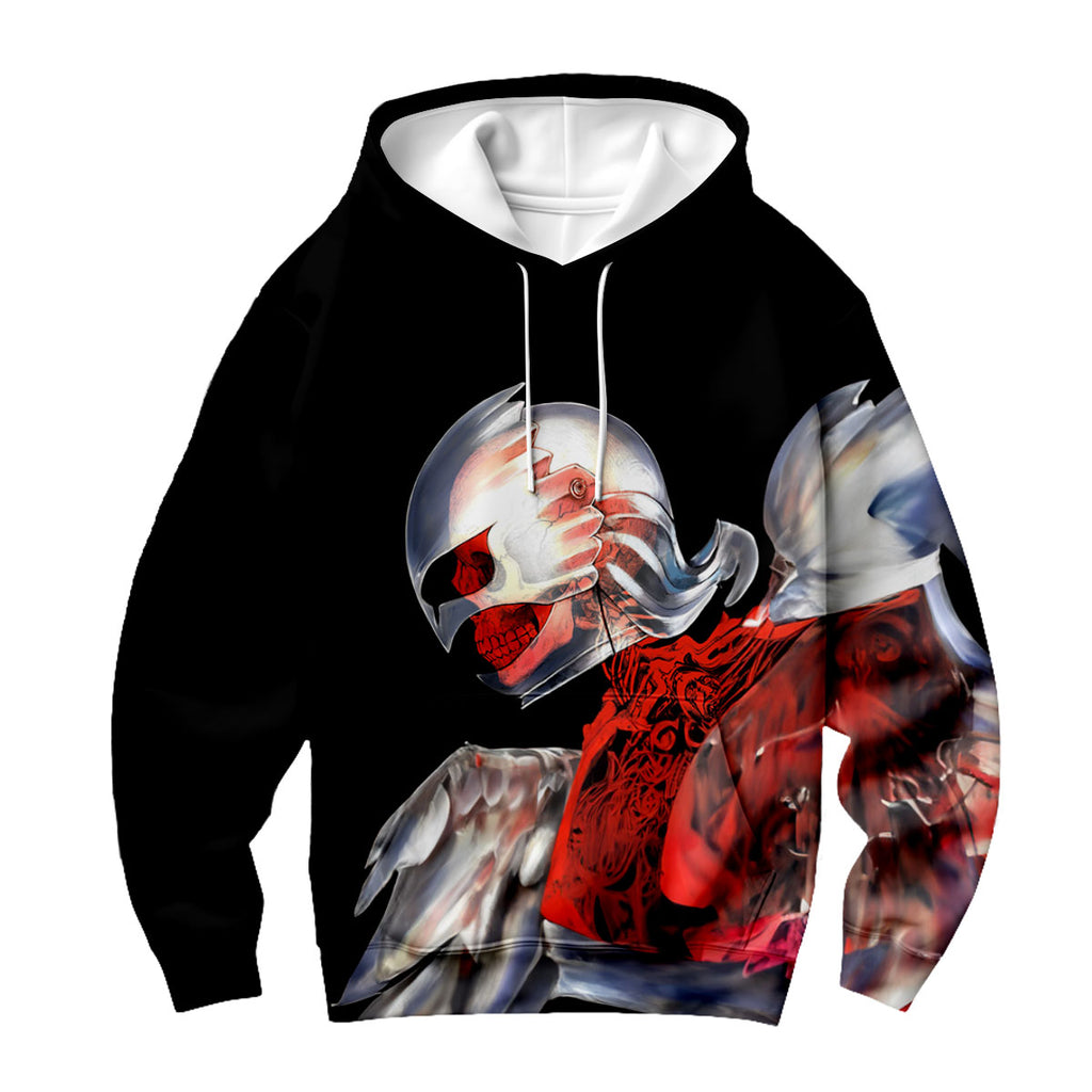 Berserk Griffith Crimson Silver Armored Berserker Anime Apparel