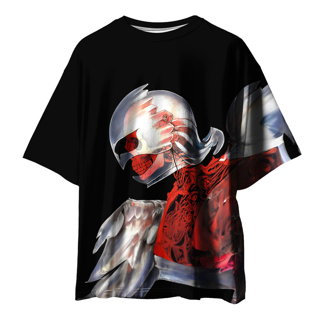 Berserk Griffith Crimson Silver Armored Berserker Anime Apparel
