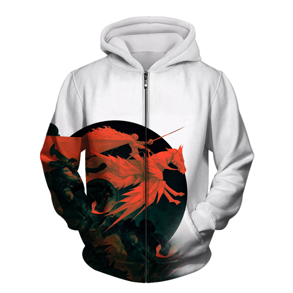 Berserk Griffith Flaming Steed Rider Anime Apparel