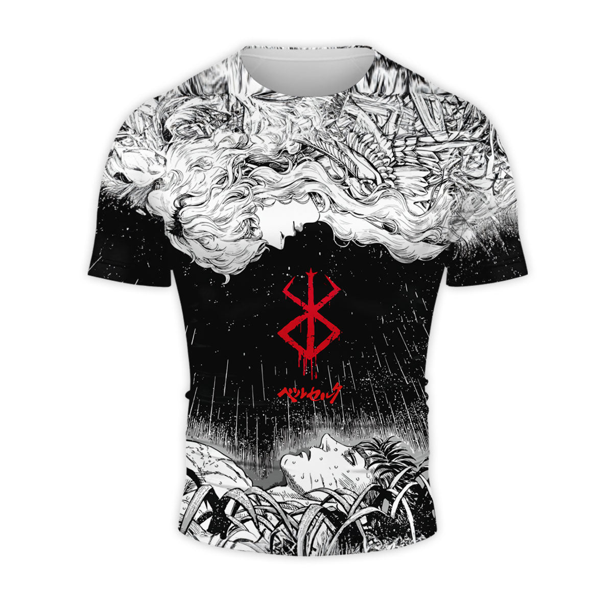 Berserk Griffith Guts Face Off Anime Apparel