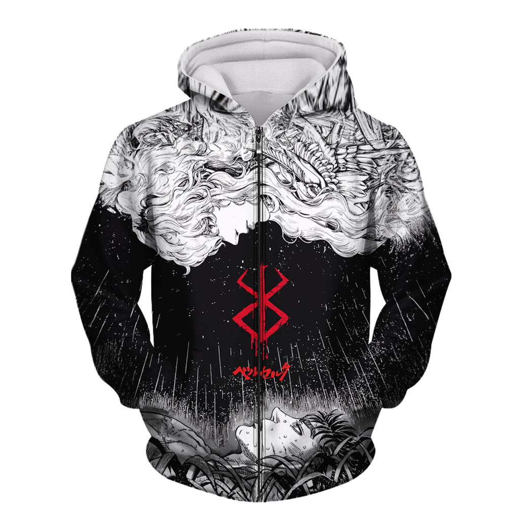 Berserk Griffith Guts Face Off Anime Apparel