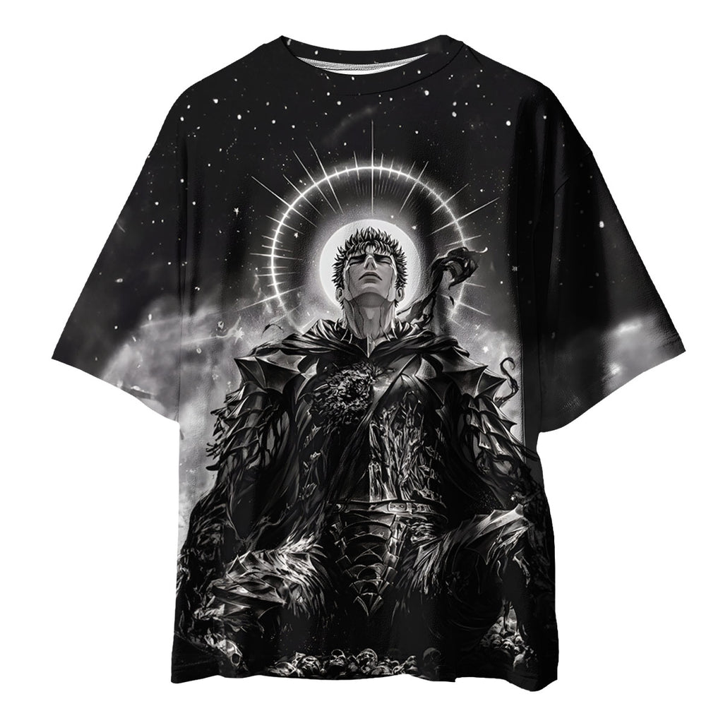 Berserk Griffith Seated With Halo Anime Apparel