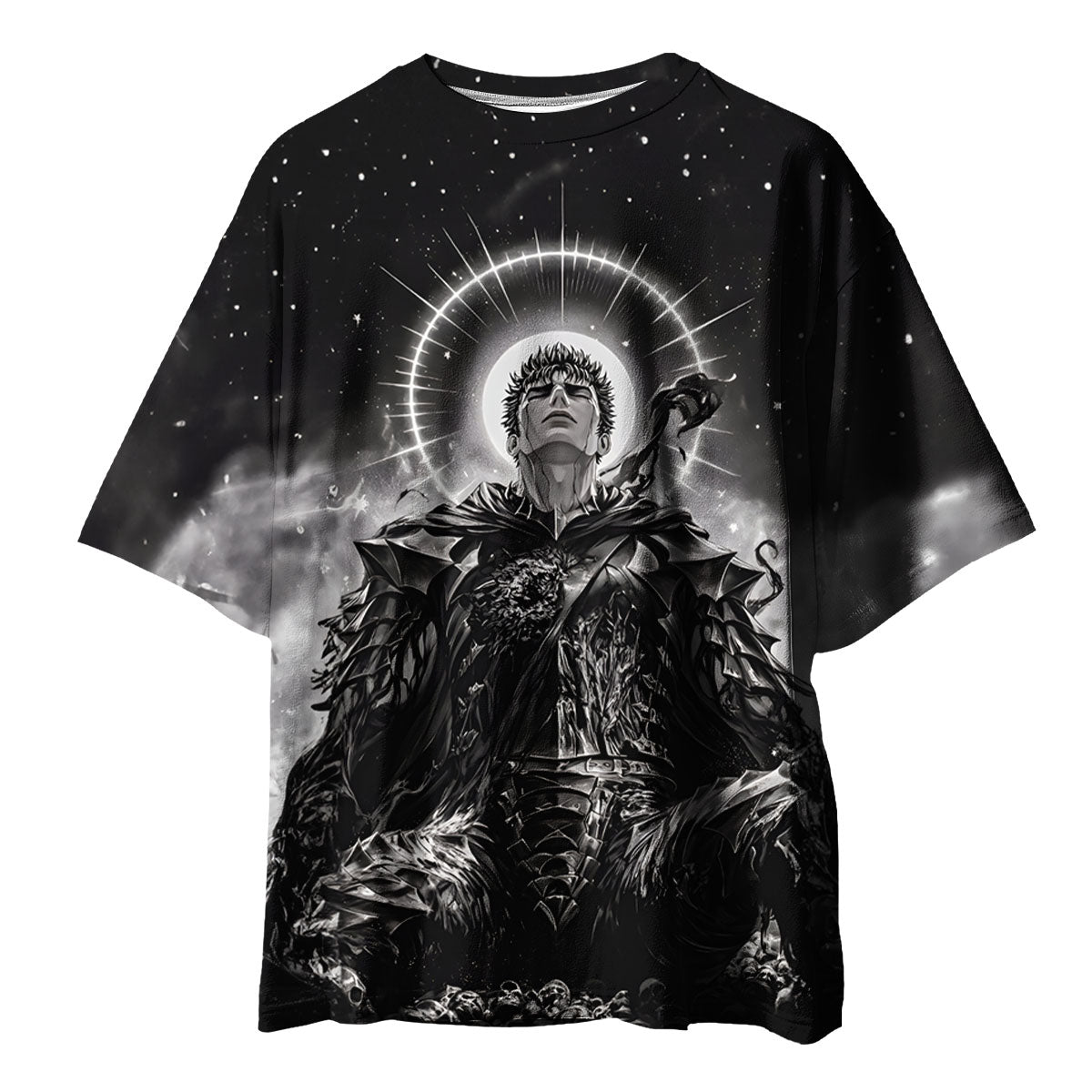 Berserk Griffith Seated With Halo Anime Apparel