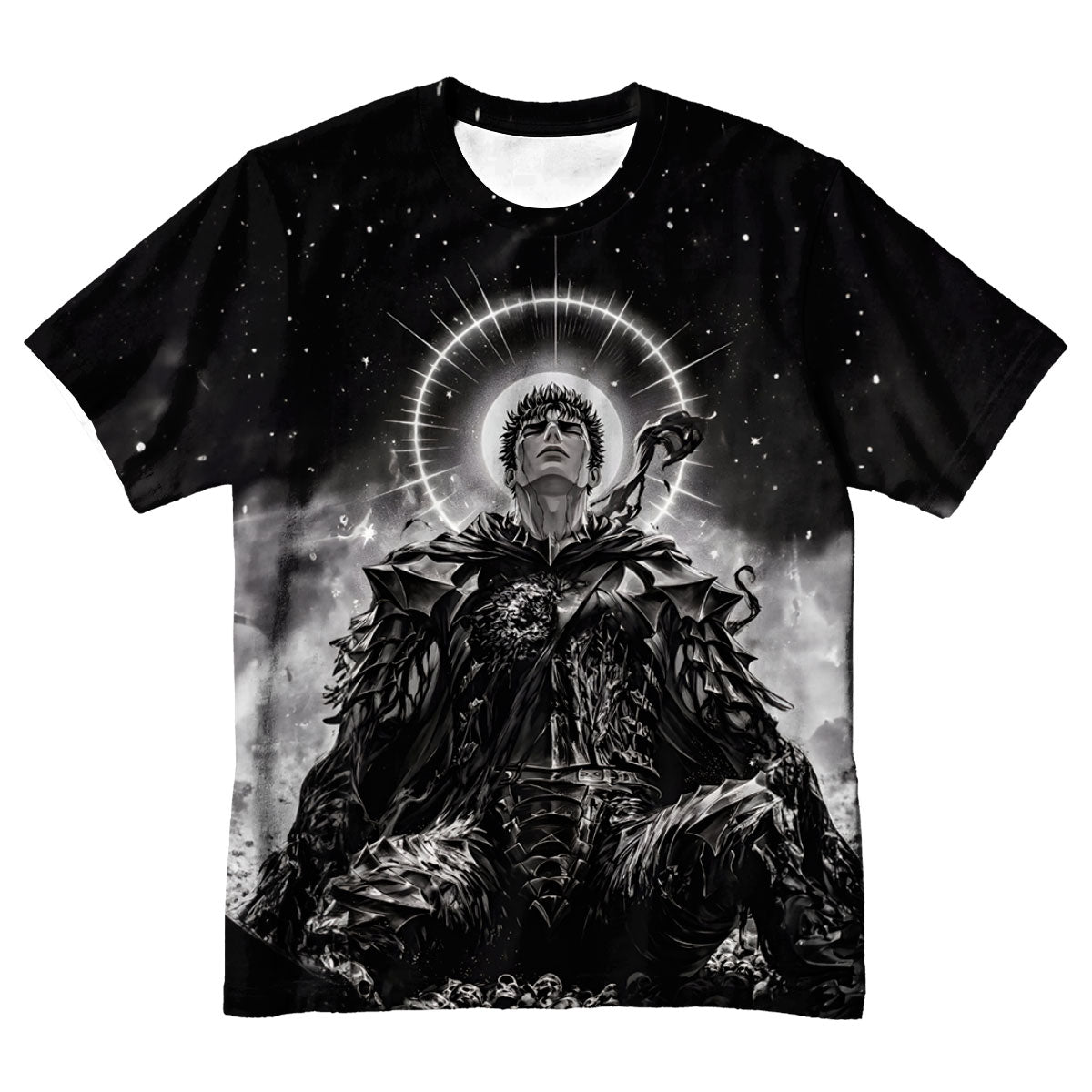 Berserk Griffith Seated With Halo Anime Apparel