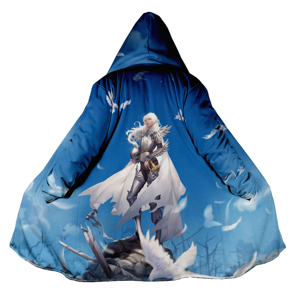 Berserk Griffith Standing Among Pigeons Anime Apparel