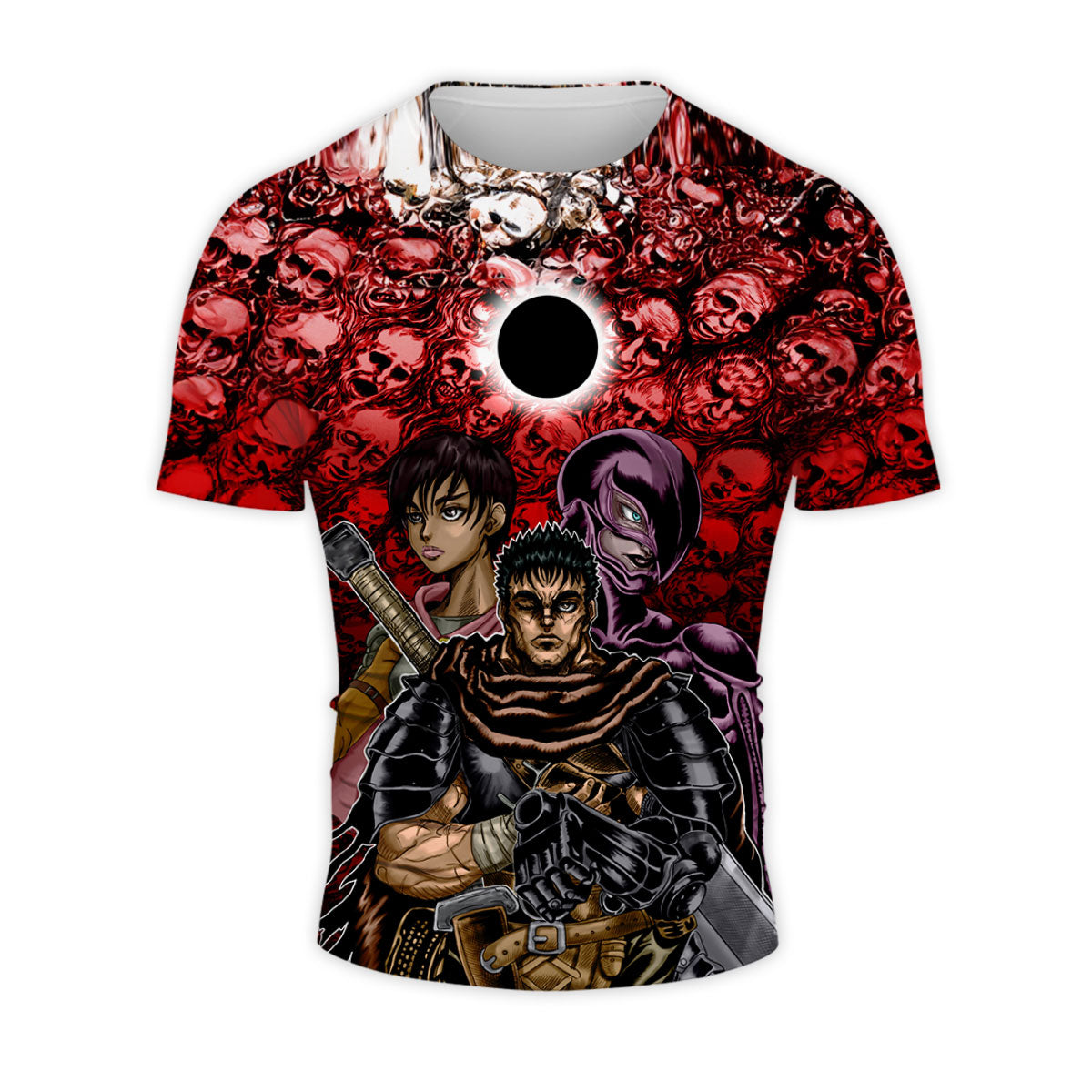 Berserk Guts Allies Horror Background Anime Apparel
