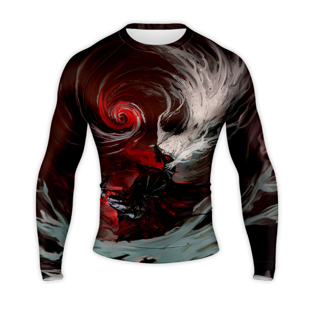 Berserk Guts Amid Swirling Energy Anime Apparel