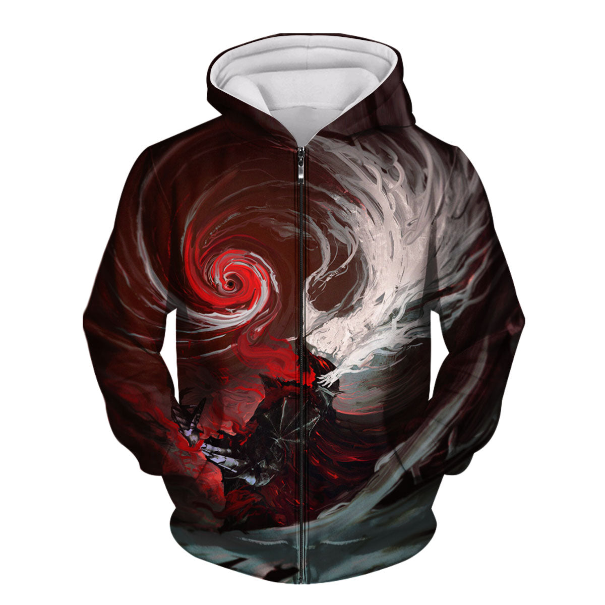 Berserk Guts Amid Swirling Energy Anime Apparel