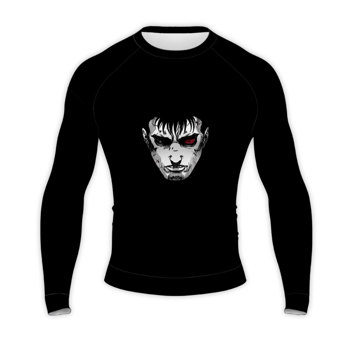 Berserk Guts Angry Visage Anime Apparel