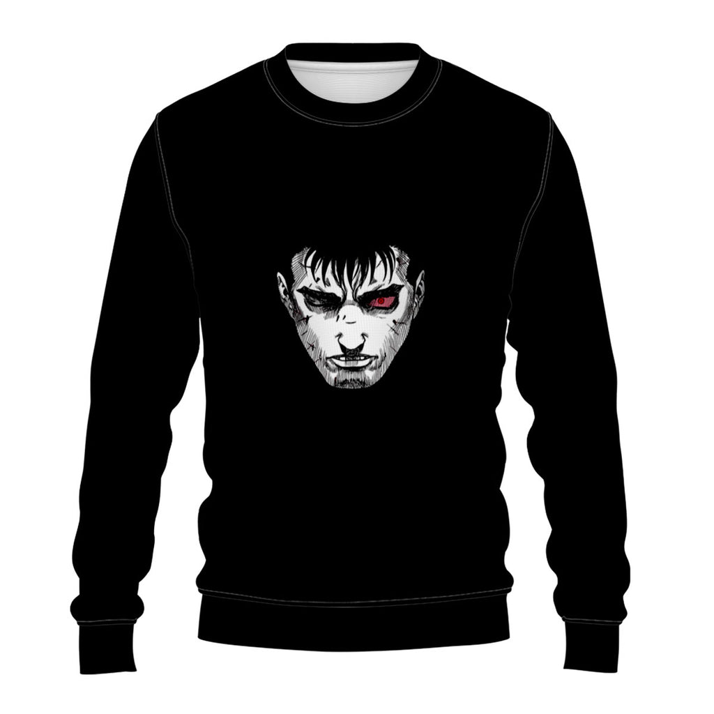 Berserk Guts Angry Visage Anime Apparel