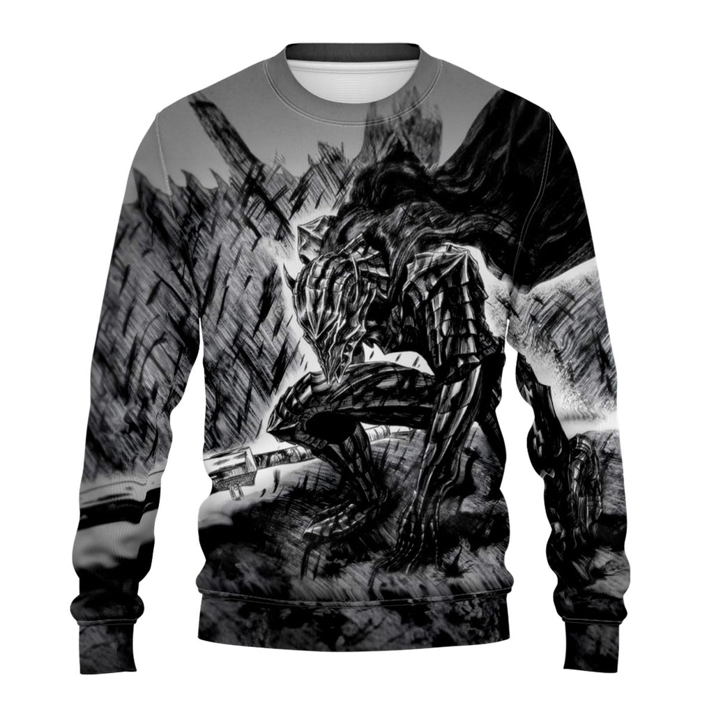 Berserk Guts Armored Berserker Swordsman Anime Apparel