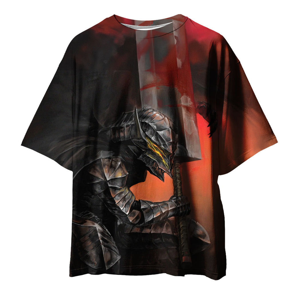 Berserk Guts Armored Greatsword Warrior_1 Anime Apparel