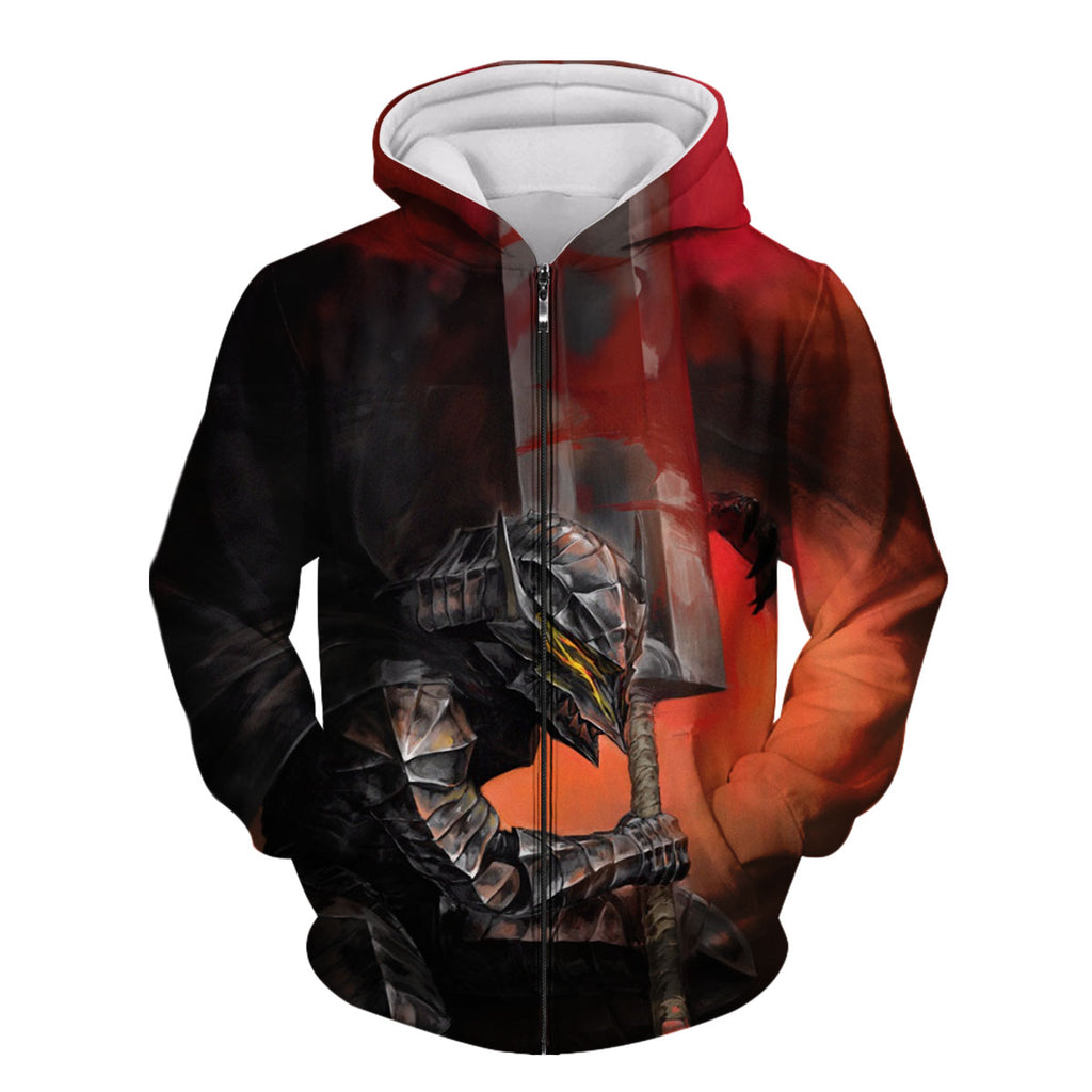 Berserk Guts Armored Greatsword Warrior_1 Anime Apparel