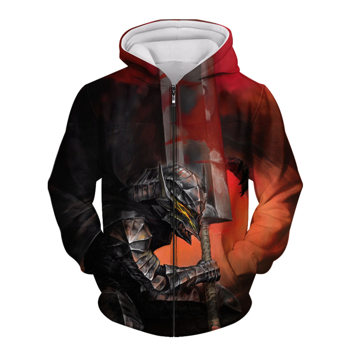Berserk Guts Armored Greatsword Warrior_1 Anime Apparel