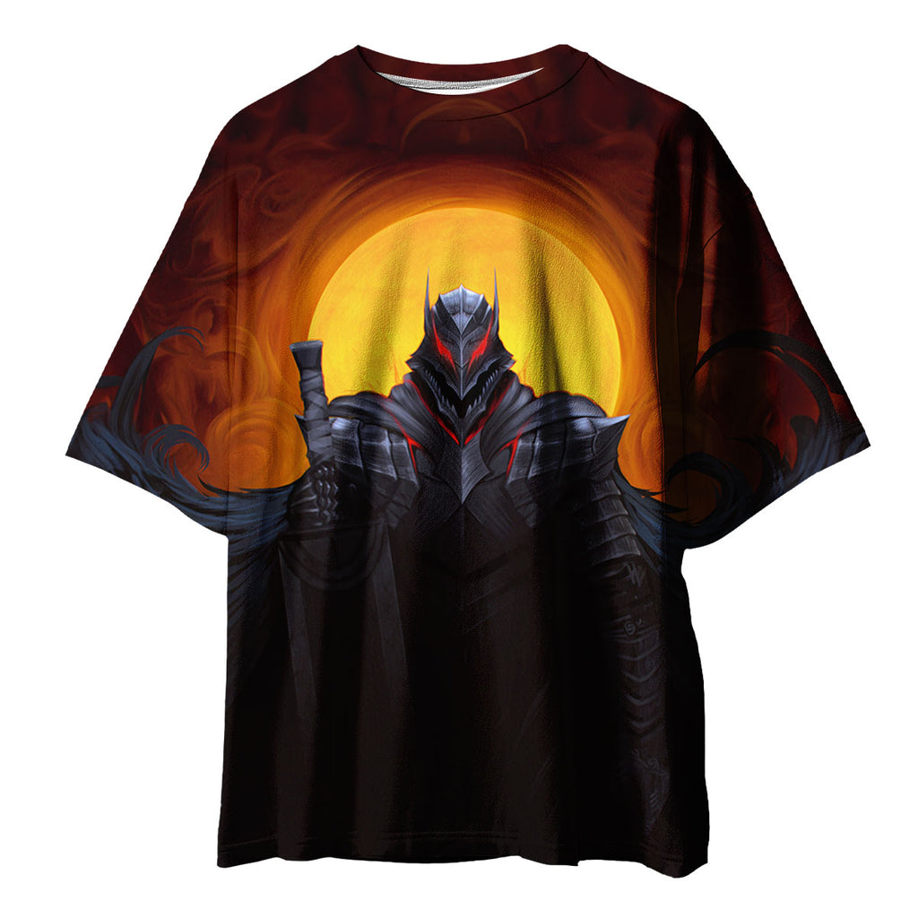 Berserk Guts Armored Knight Front Anime Apparel