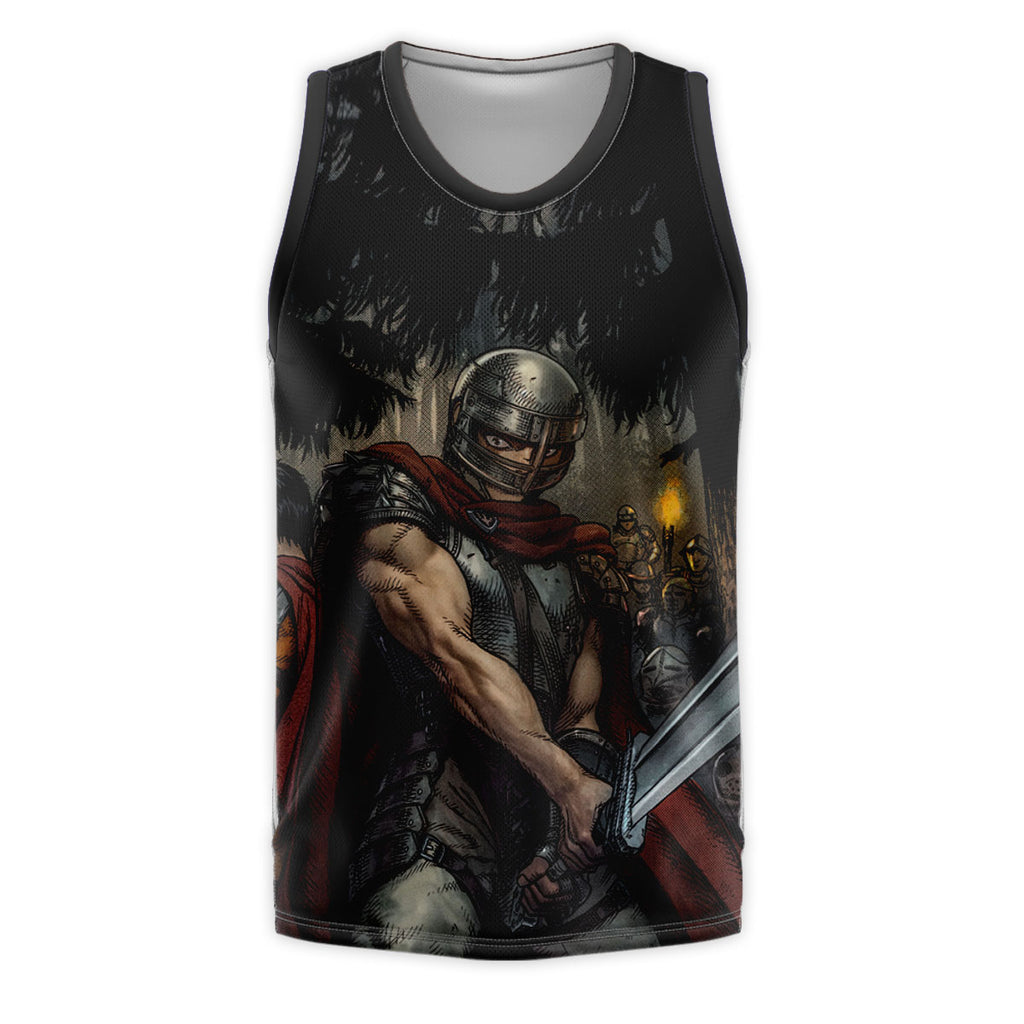 Berserk Guts Armored Sword Combat Anime Apparel