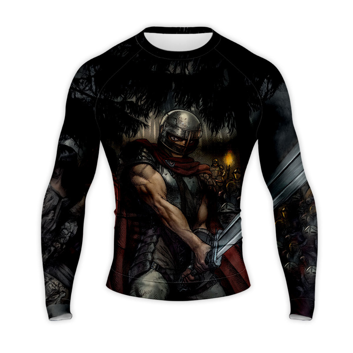 Berserk Guts Armored Sword Combat Anime Apparel