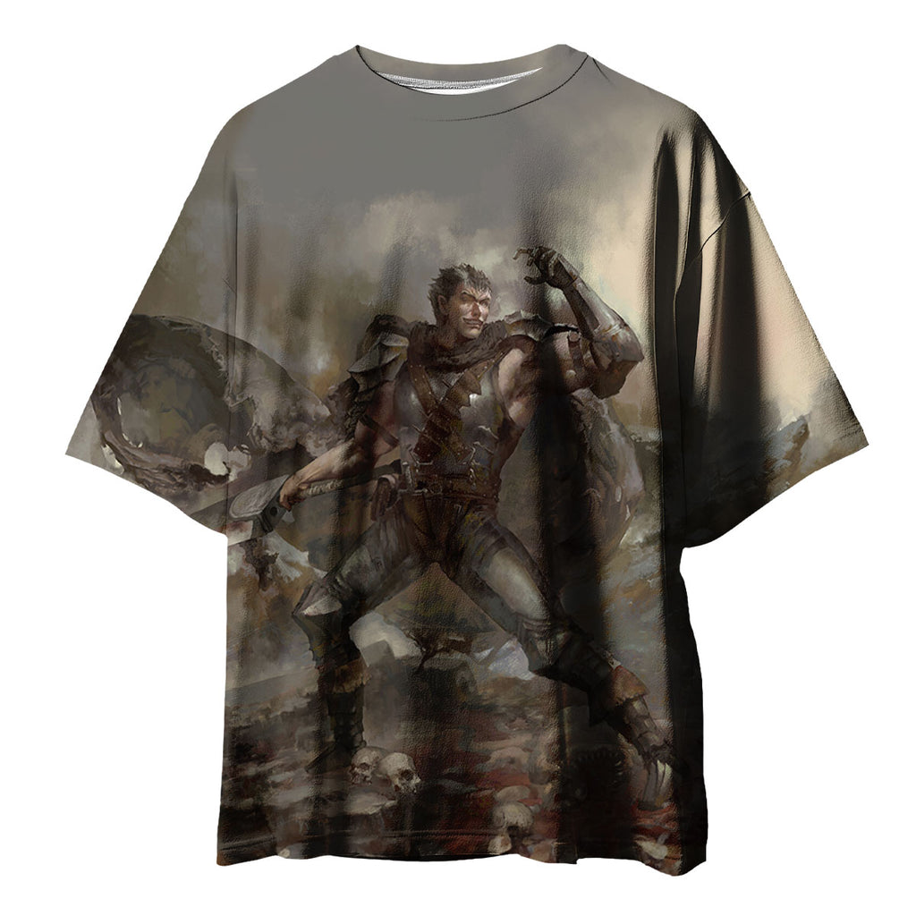 Berserk Guts Berserker Amid Ruins Anime Apparel