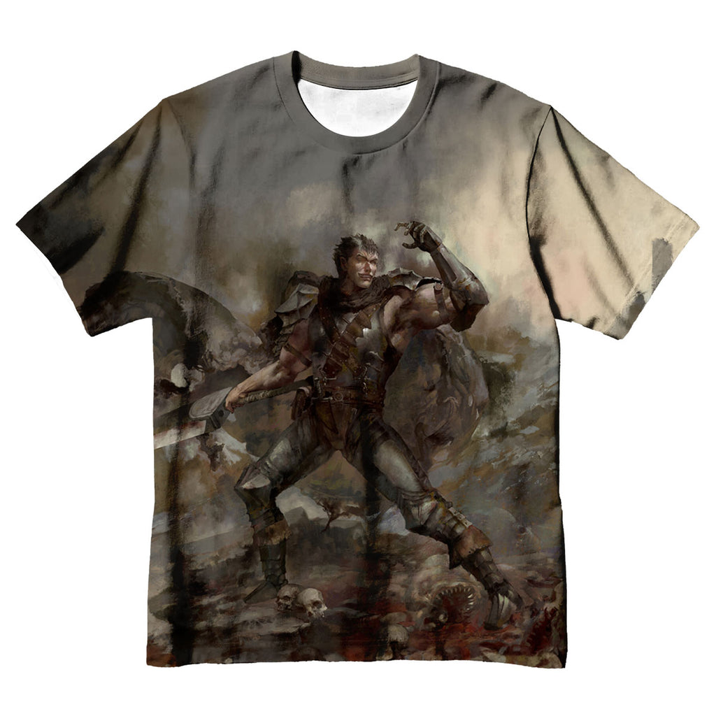 Berserk Guts Berserker Amid Ruins Anime Apparel