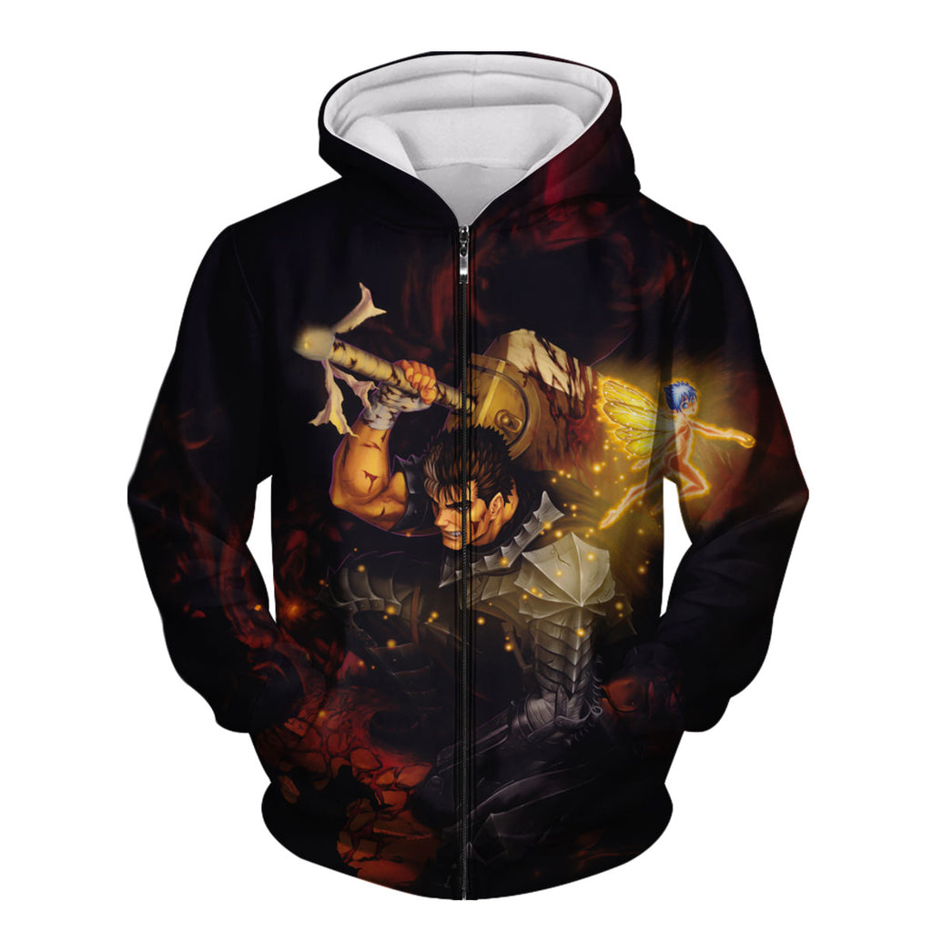 Berserk Guts Berserker Elf Companion Anime Apparel