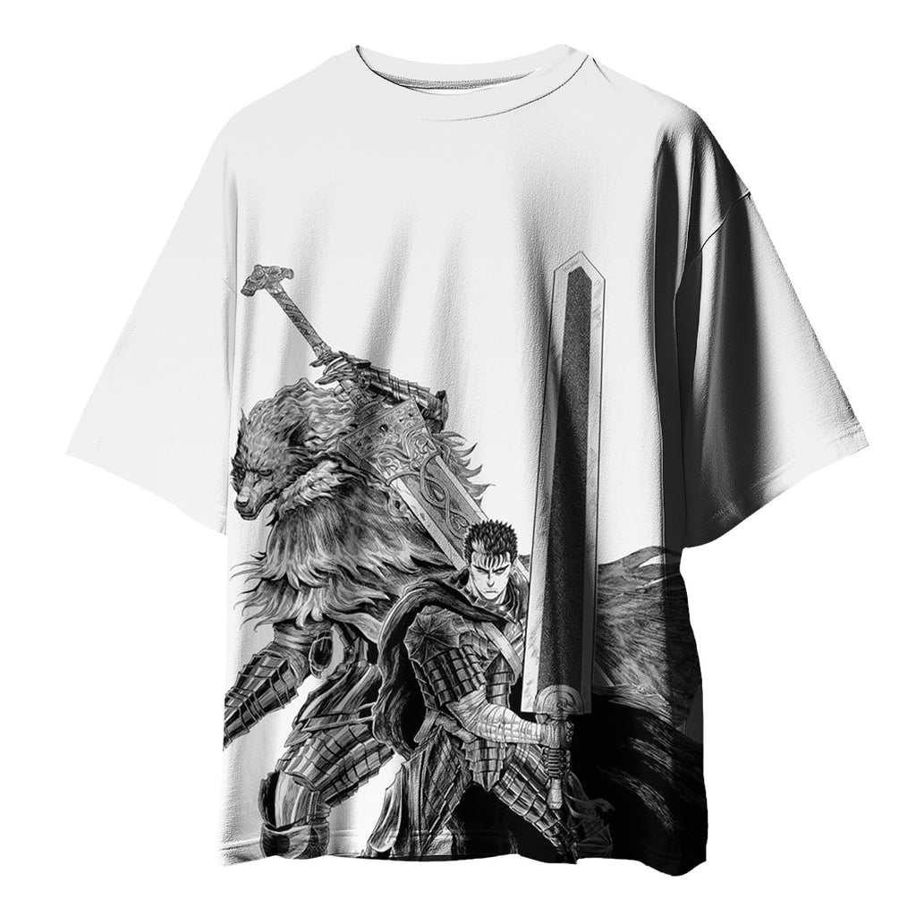 Berserk Guts Berserker Greatsword Elden Ring Blaidd Half Wolf Anime Apparel