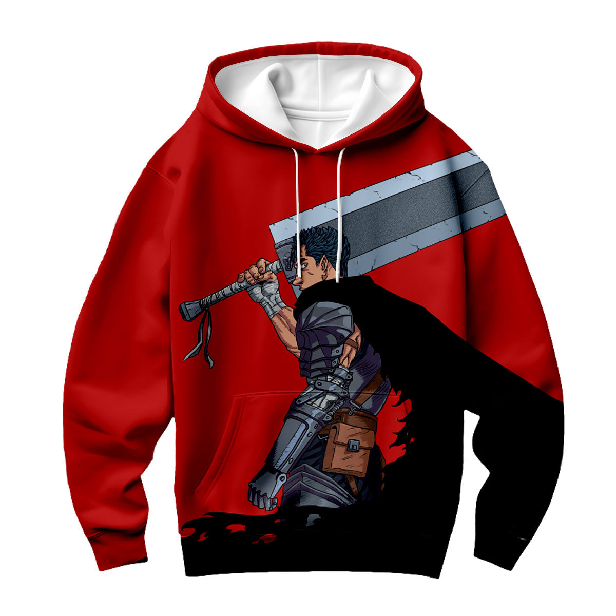 Berserk Guts Berserker Wielding Greatsword (2) Anime Apparel