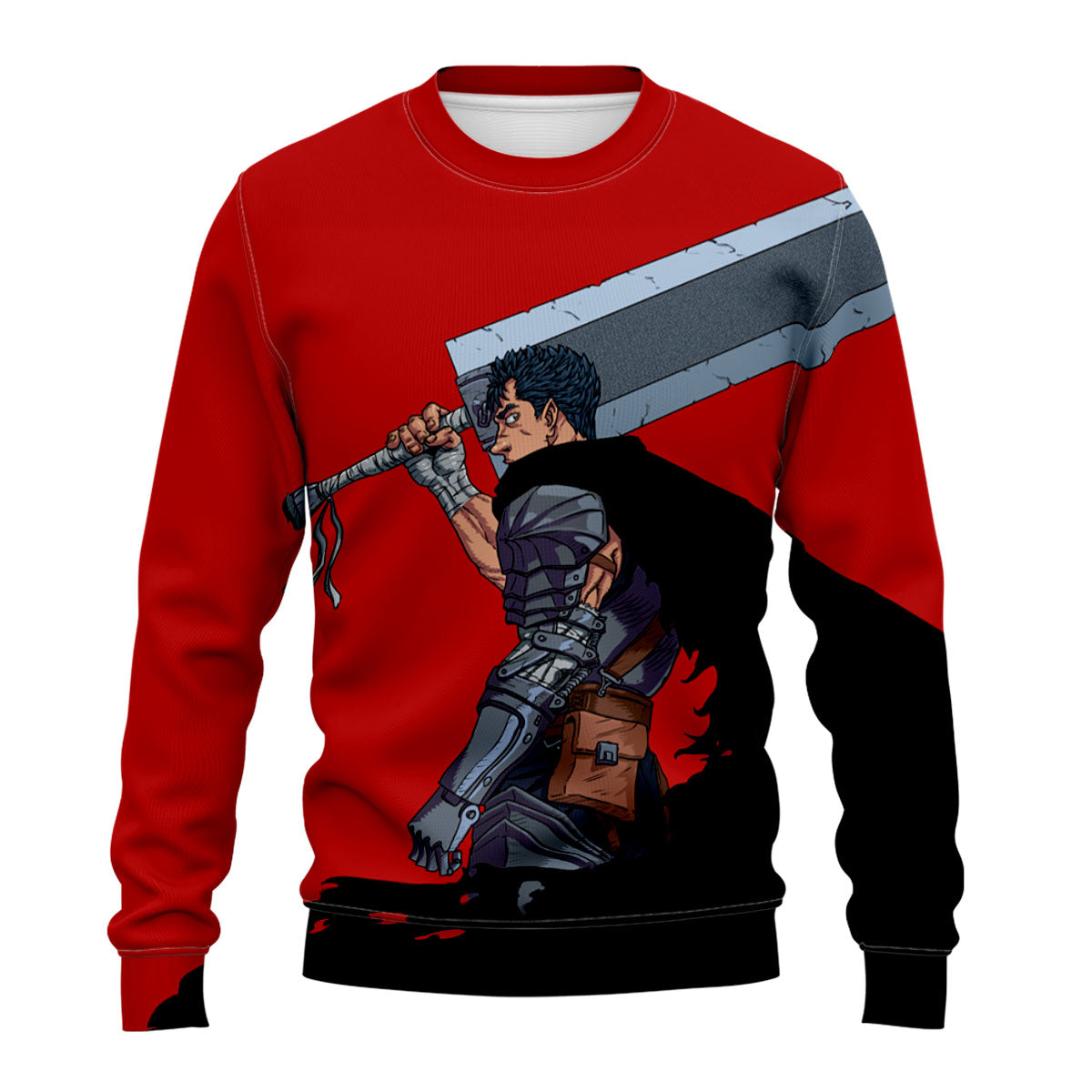 Berserk Guts Berserker Wielding Greatsword (2) Anime Apparel