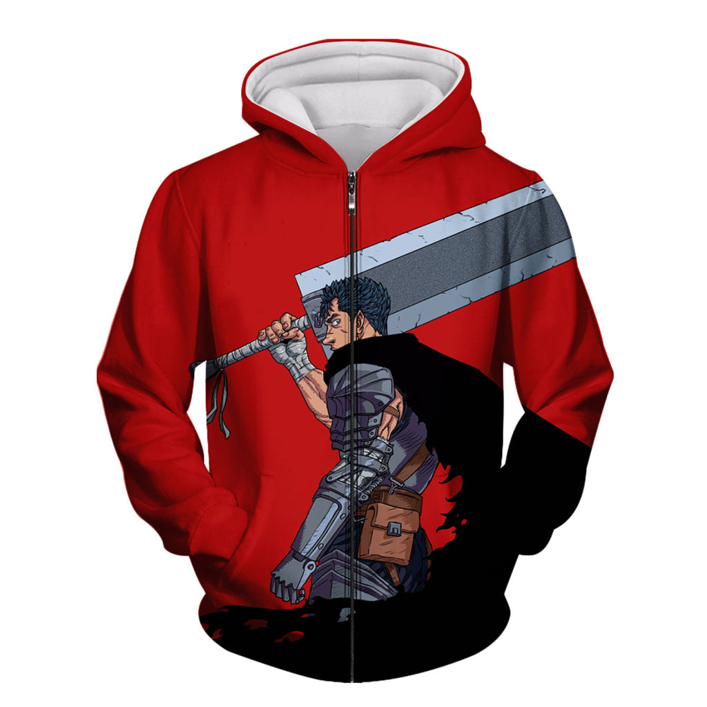 Berserk Guts Berserker Wielding Greatsword (2) Anime Apparel